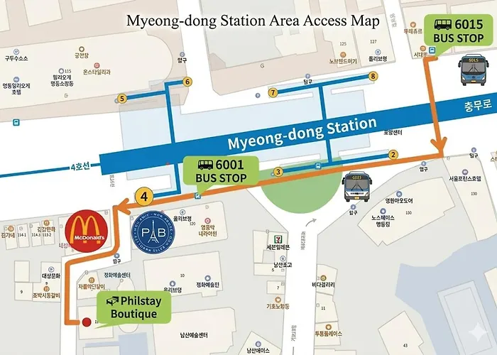 Philstay Myeongdong Boutique Female 2* Seoul