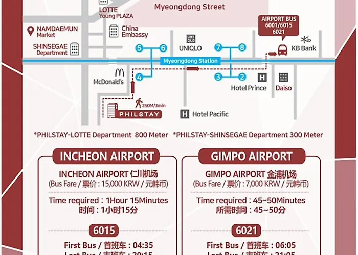 Guest house Philstay Myeongdong Boutique Female
